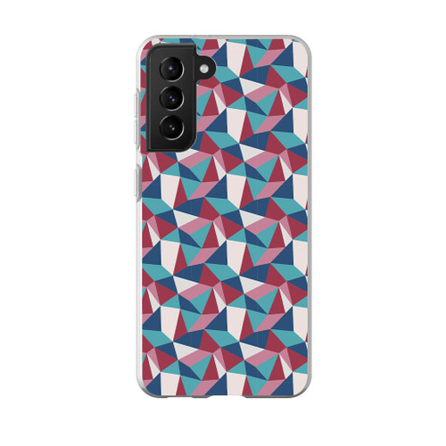 Polygonal Pattern Samsung Soft Case By Artists Collection