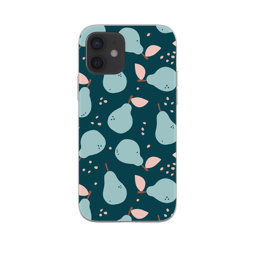Pear Pattern iPhone Soft Case By Artists Collection