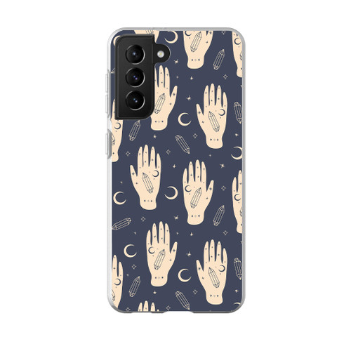 Mystical Hand Pattern Samsung Soft Case By Artists Collection