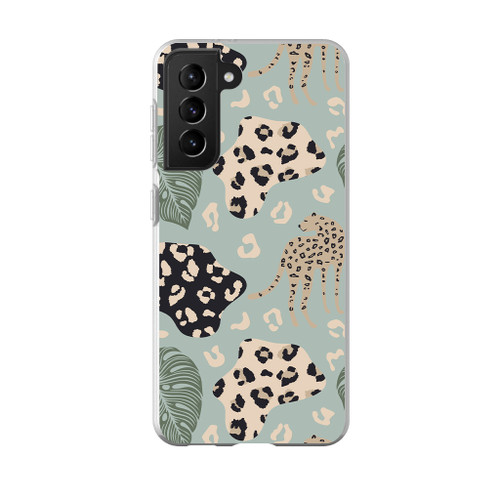 Modern Exotic Leopard Pattern Samsung Soft Case By Artists Collection