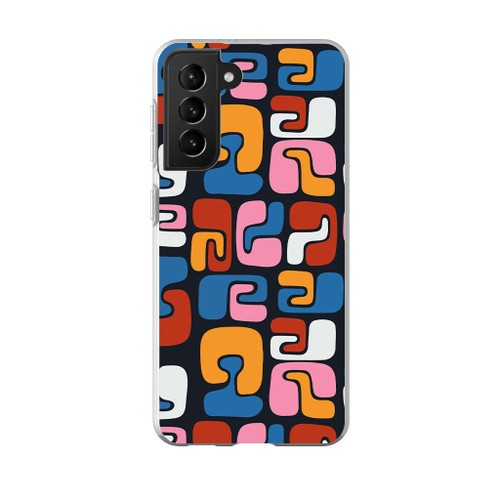 Forms Pattern Samsung Soft Case By Artists Collection