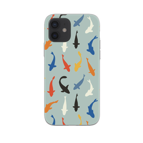 Fish Pattern iPhone Soft Case By Artists Collection