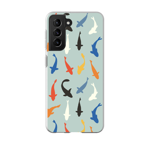 Fish Pattern Samsung Soft Case By Artists Collection