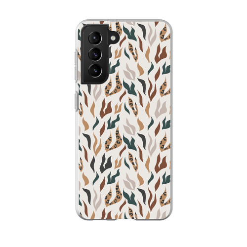 Creative Floral Collage Pattern Samsung Soft Case By Artists Collection