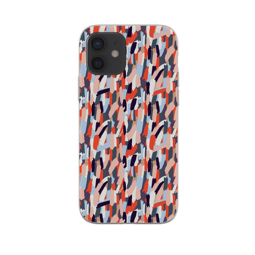 Brush Pattern iPhone Soft Case By Artists Collection