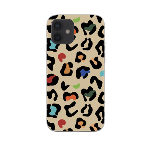 Abstract Leopard Skin Pattern iPhone Soft Case By Artists Collection