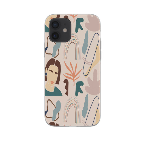 Modern Abstract Background iPhone Soft Case By Artists Collection