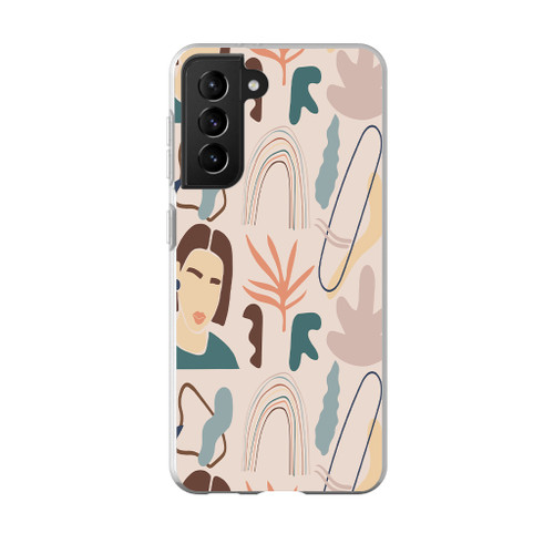 Modern Abstract Background Samsung Soft Case By Artists Collection