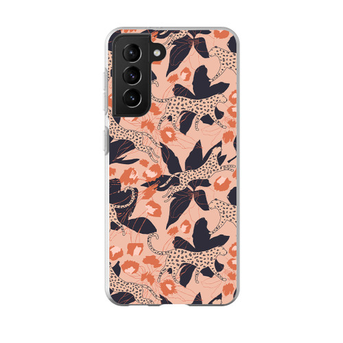 Jungle Leopard Pattern Samsung Soft Case By Artists Collection