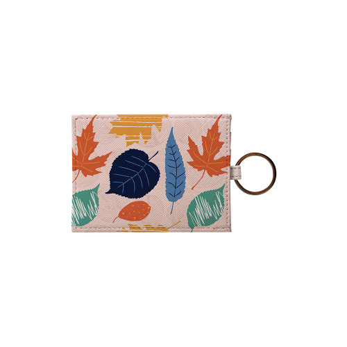 Abstract Fall Pattern Card Holder By Artists Collection