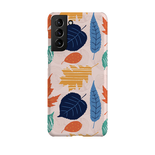 Abstract Fall Pattern Samsung Snap Case By Artists Collection