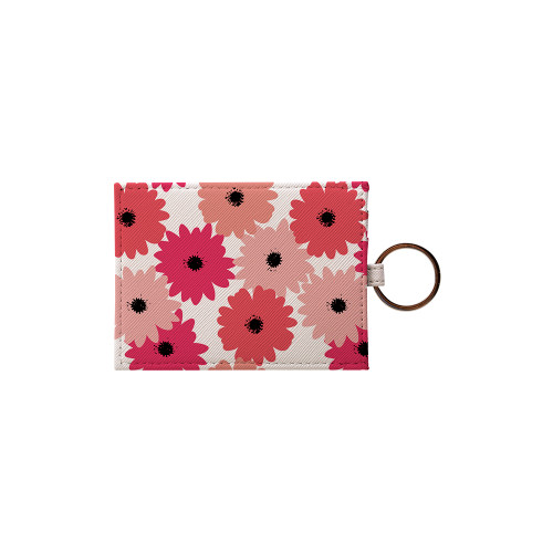 Abstract Floral Pattern Card Holder By Artists Collection