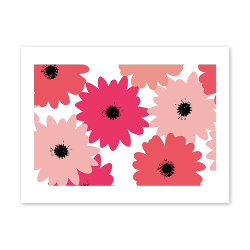 Abstract Floral Pattern Art Print By Artists Collection