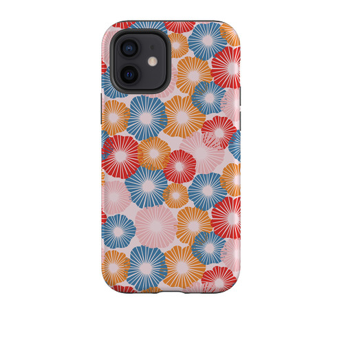 Abstract Flower Pattern iPhone Tough Case By Artists Collection