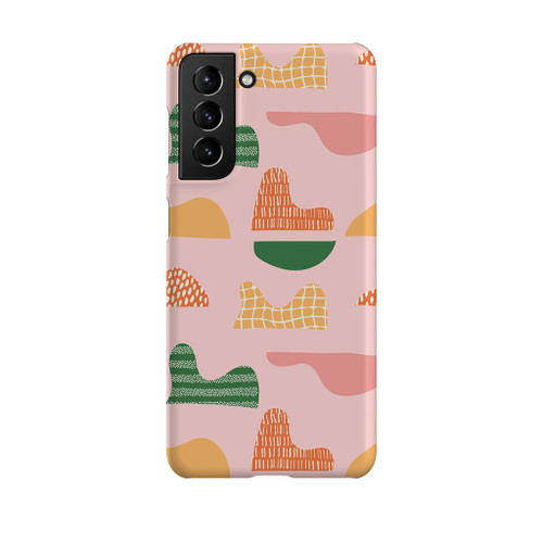 Abstract Forms Pattern Samsung Snap Case By Artists Collection