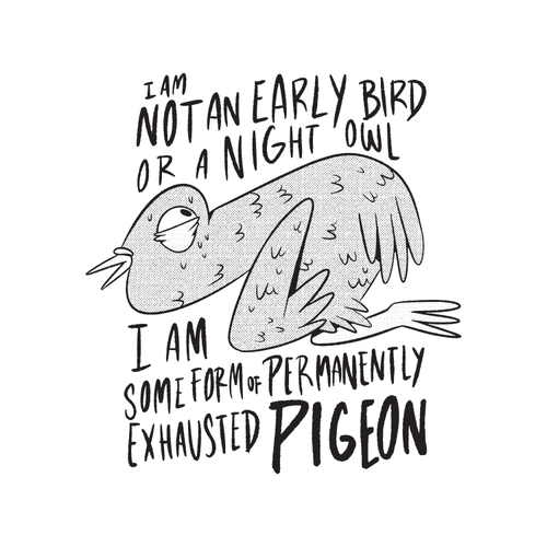 I Am Not An Early Bird Funny Design Design By Vexels