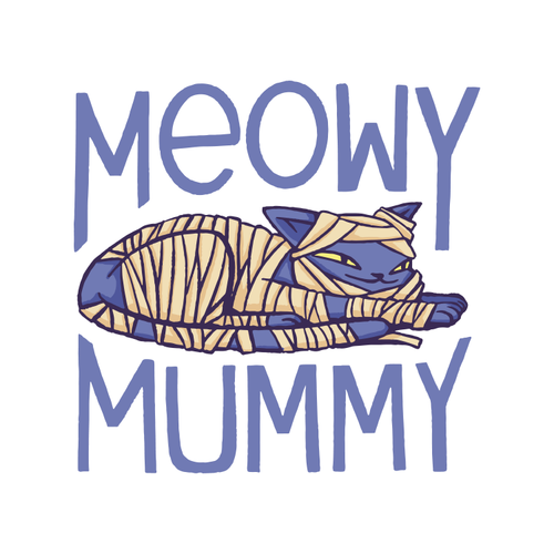 Meowy Cat Mummy Design By Vexels