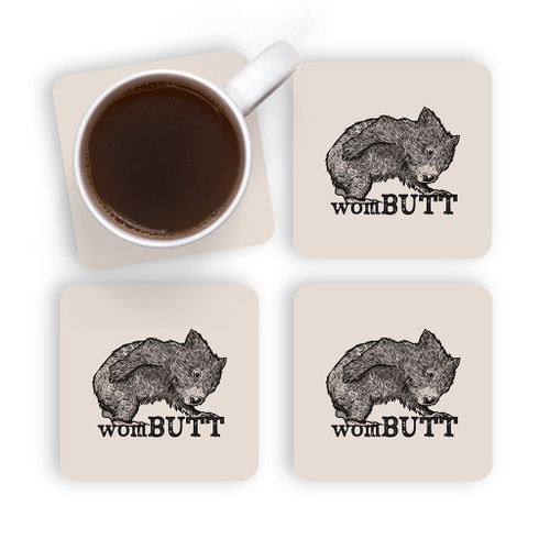 Wombutt Coaster Set By Vexels
