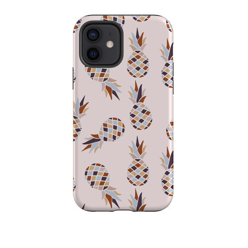 Abstract Pinapple Pattern iPhone Tough Case By Artists Collection