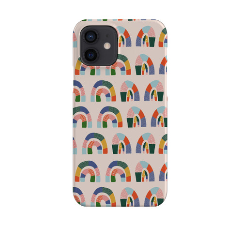Abstract Rainbows Pattern iPhone Snap Case By Artists Collection
