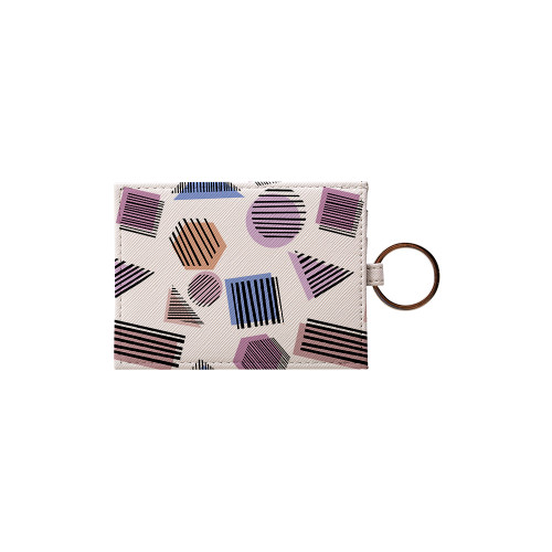 Abstract Shapes Pattern Card Holder By Artists Collection