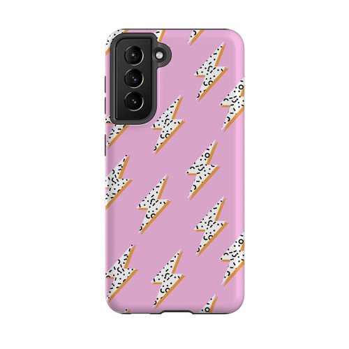 Abstract Thunder Pattern Samsung Tough Case By Artists Collection