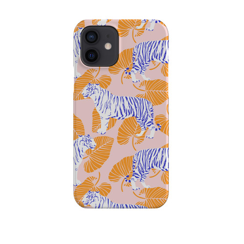 Abstract Tiger Orange Pattern iPhone Snap Case By Artists Collection