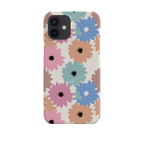 Abstract Wild Flower Pattern iPhone Snap Case By Artists Collection