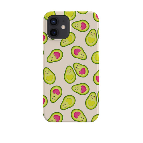 Avocado Love Pattern iPhone Snap Case By Artists Collection