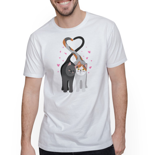 Cats In Love T-Shirt By Vexels