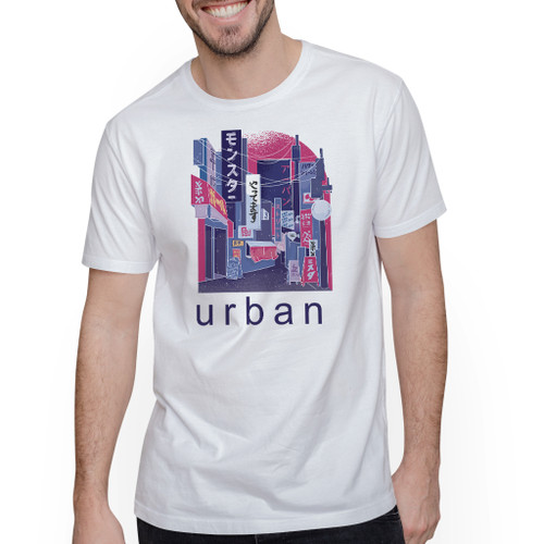 Uban Street In Japan T-Shirt By Vexels