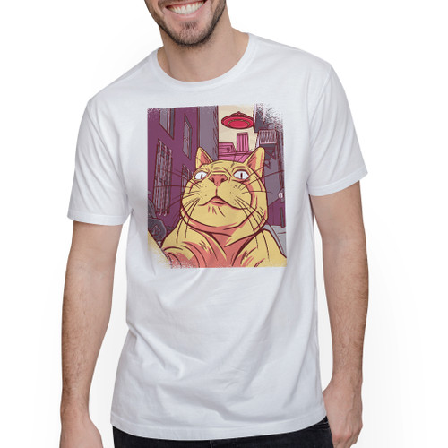 Cat Selfie T-Shirt By Vexels