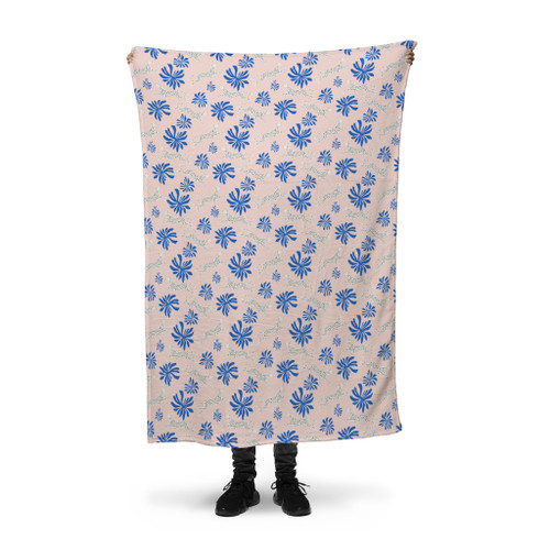 Modern Trendy Leopard Pattern Fleece Blanket By Artists Collection