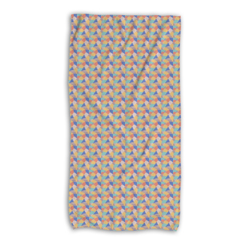 Abstract Pattern Beach Towel By Artists Collection