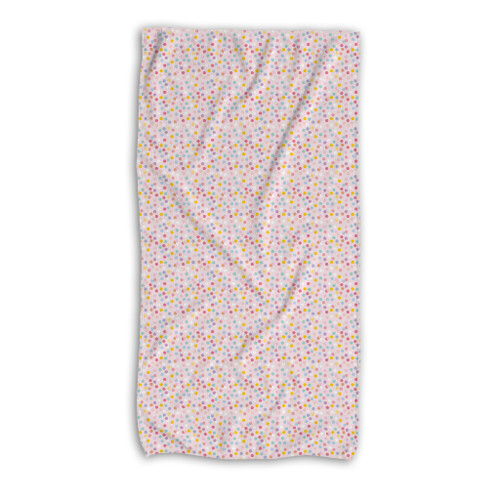 Party Pattern Beach Towel By Artists Collection