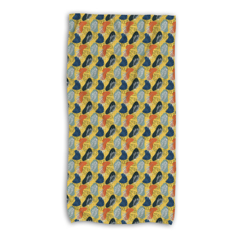 Exotic Memphis Pattern Beach Towel By Artists Collection