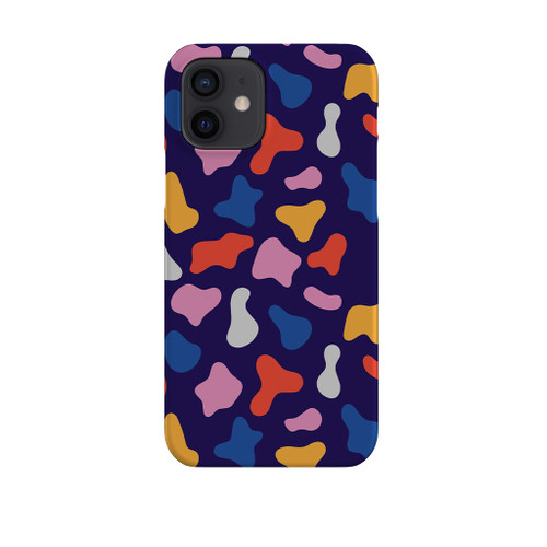 Colorful Cow Pattern iPhone Snap Case By Artists Collection