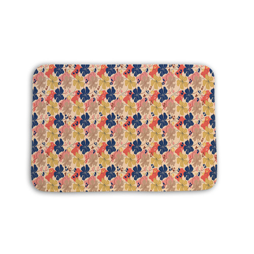 Abstract Tropical Backdrop Pet Mat By Artists Collection