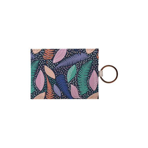Colorful Fern Pattern Card Holder By Artists Collection