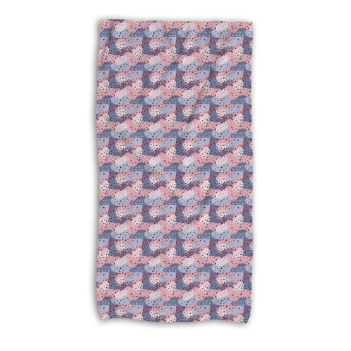 Abstract Pattern With Holes Beach Towel By Artists Collection