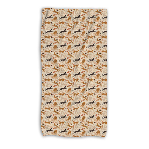 Leopard Pattern Beach Towel By Artists Collection