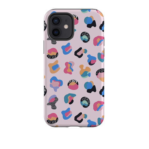 Colorful Leopard Pattern iPhone Tough Case By Artists Collection