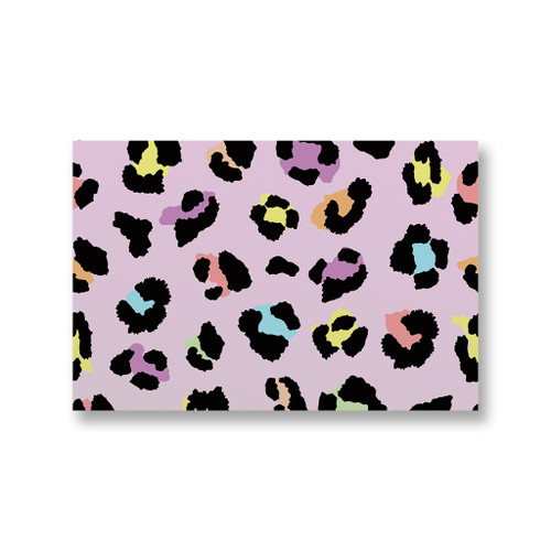 Colorful Leopard Skin Pattern Canvas Print By Artists Collection