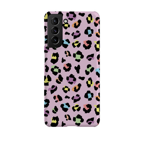 Colorful Leopard Skin Pattern Samsung Snap Case By Artists Collection