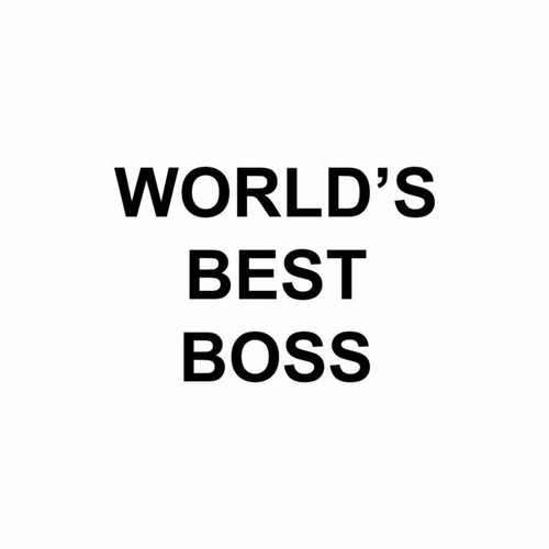 World's Best Boss Design By Artists Collection