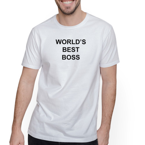 World's Best Boss T-Shirt By Artists Collection