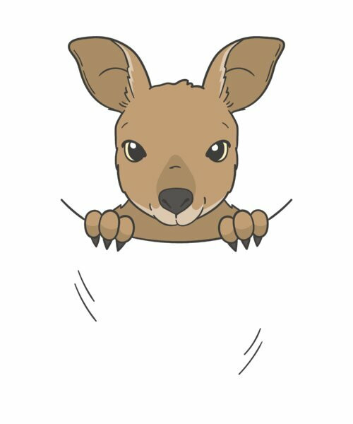Baby Kangaroo Pouch Design By Vexels