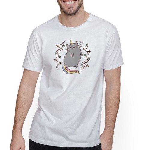 Cute Cat Unicorn T-Shirt By Vexels