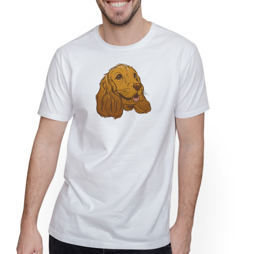 Cute Cocker Spaniel Illustration T-Shirt By Vexels