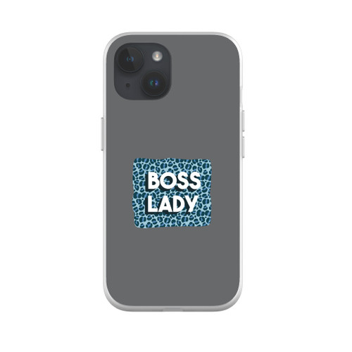 Boss Lady With Leopard Background iPhone Soft Case By Vexels